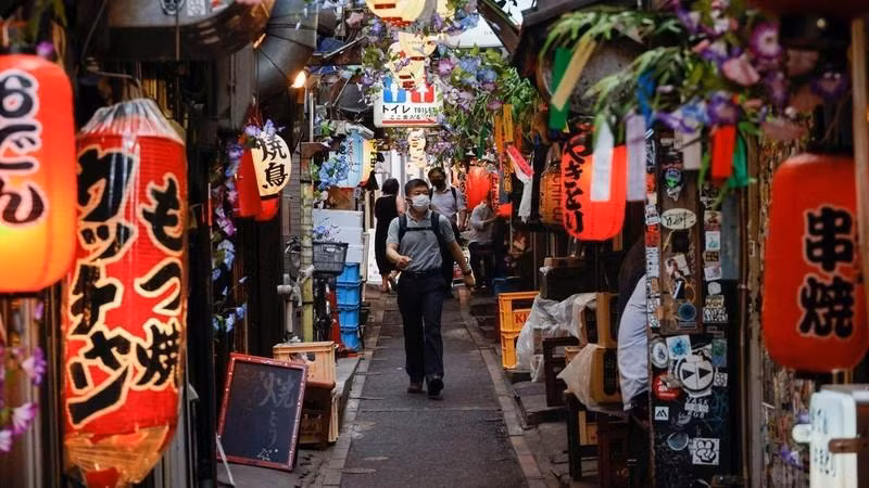 Một góc thủ đô Tokyo, Nhật Bản, ngày 6/7/2022. (Ảnh: Reuters)