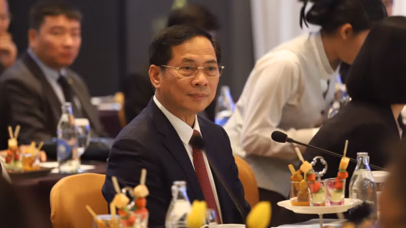 Bộ trưởng Bùi Thanh Sơn khẳng định chính sách nhất quán của Việt Nam luôn coi trọng và mong muốn tăng cường quan hệ Đối tác chiến lược với Thái Lan trên tất cả các lĩnh vực.
