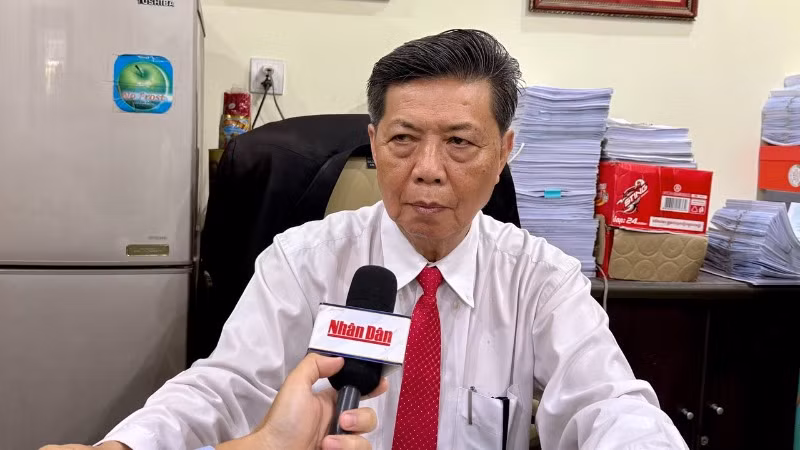 Ông Huỳnh Minh Phú, Chủ tịch Hội Khmer-Việt Nam chi nhánh Thủ đô Phnom Penh.