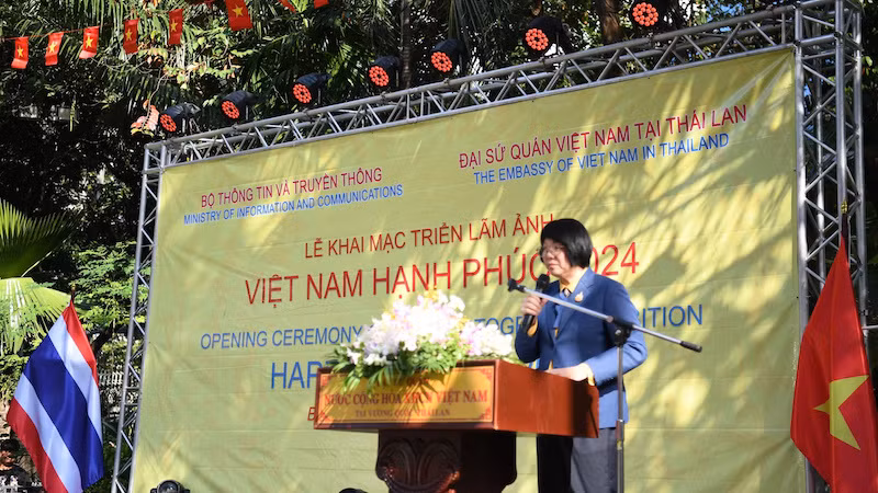 Bà Steejit Taipiboonsuk, Phó Tổng Thư ký Hạ viện Thái Lan.