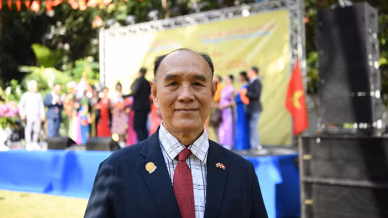 Ông Ninh Viết Thông, Phó Chủ tịch Hội người Việt Nam tại Bangkok và vùng phụ cận.