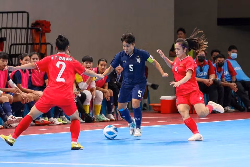 Đội tuyển futsal Việt Nam và Thái Lan sẽ gặp lại nhau trong trận chung kết. (Ảnh: Futsal Thailand)
