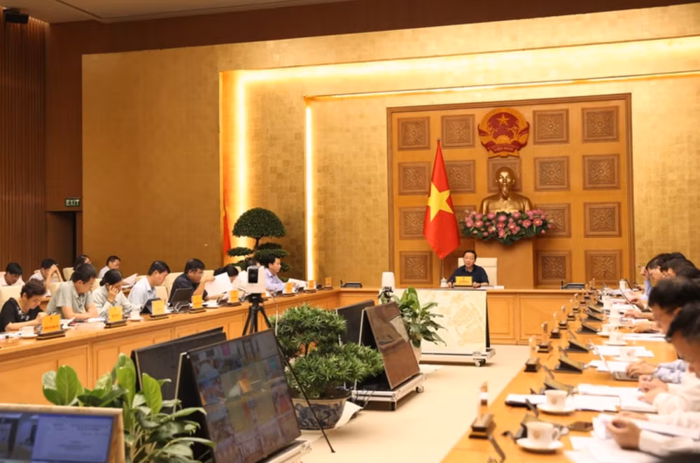 Quang cảnh cuộc họp. (Ảnh: VGP)