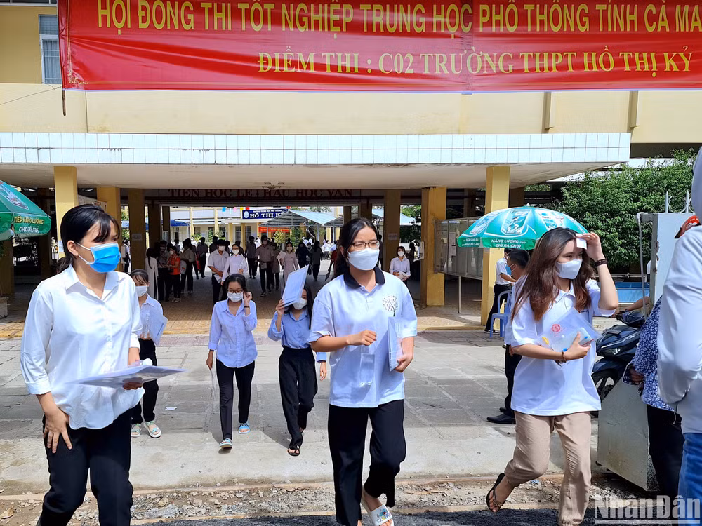 Công tác hỗ trợ thí sinh trong Kỳ thi tốt nghiệp trung học phổ thông năm 2024 được tỉnh Cà Mau đặc biệt quan tâm.