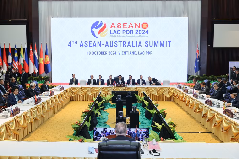 Quang cảnh Hội nghị Cấp cao ASEAN-Australia lần thứ 4 (Ảnh: Nhật Bắc)