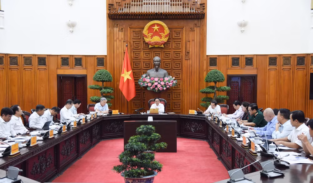 Quang cảnh cuộc họp. (Ảnh: TRẦN HẢI) Quang cảnh cuộc họp. (Ảnh: TRẦN HẢI)