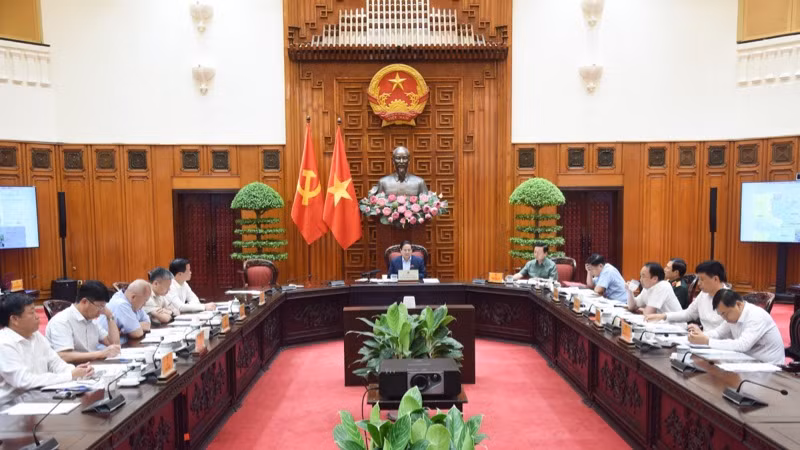 Quang cảnh cuộc họp (Ảnh: TRẦN HẢI).