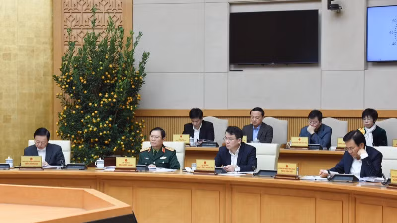 Lãnh đạo các bộ, ngành tham dự phiên họp (Ảnh: TRẦN HẢI). Lãnh đạo các bộ, ngành tham dự phiên họp (Ảnh: TRẦN HẢI).
