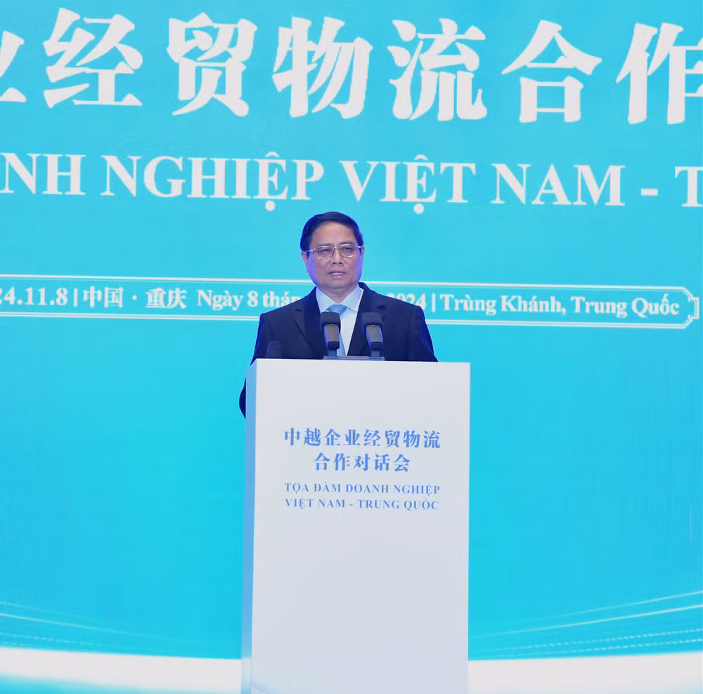 Thủ tướng Phạm Minh Chính phát biểu ý kiến tại Tọa đàm (Ảnh: Thanh Giang). Thủ tướng Phạm Minh Chính phát biểu ý kiến tại Tọa đàm (Ảnh: Thanh Giang).