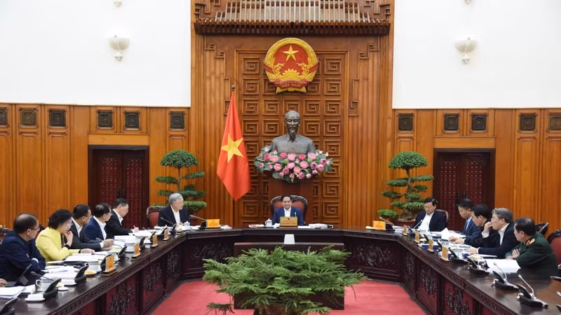 Quang cảnh phiên họp thứ hai Ban Chỉ đạo của Chính phủ (Ảnh: Trần Hải). Quang cảnh phiên họp thứ hai Ban Chỉ đạo của Chính phủ (Ảnh: Trần Hải).