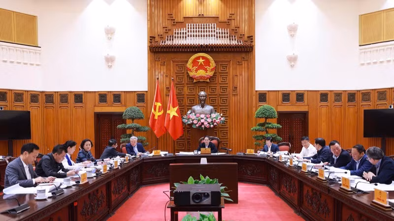 Quang cảnh cuộc họp. (Ảnh: TRẦN HẢI) Quang cảnh cuộc họp. (Ảnh: TRẦN HẢI)