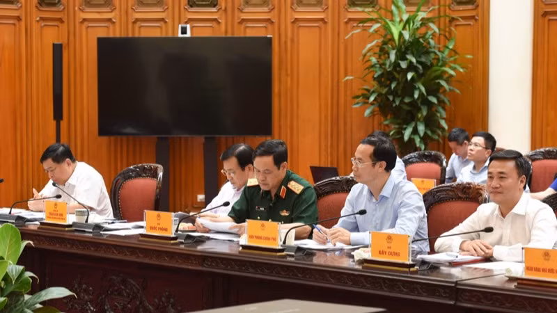 Các đại biểu tham dự cuộc họp. (Ảnh: TRẦN HẢI)