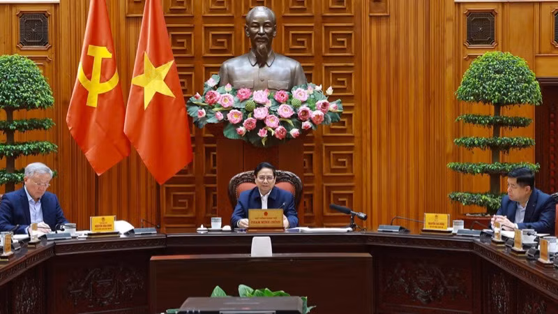 Thủ tướng Phạm Minh Chính chủ trì cuộc họp nhằm tháo gỡ các khó khăn, vướng mắc cho các dự án đang tồn đọng, ách tắc (Ảnh: TRẦN HẢI). Thủ tướng Phạm Minh Chính chủ trì cuộc họp nhằm tháo gỡ các khó khăn, vướng mắc cho các dự án đang tồn đọng, ách tắc (Ảnh: TRẦN HẢI).
