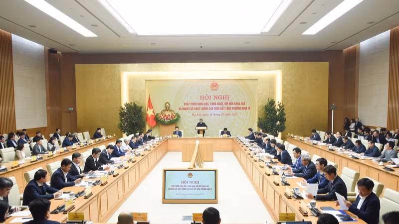 Quang cảnh Hội nghị. (Ảnh: TRẦN HẢI) Quang cảnh Hội nghị. (Ảnh: TRẦN HẢI)
