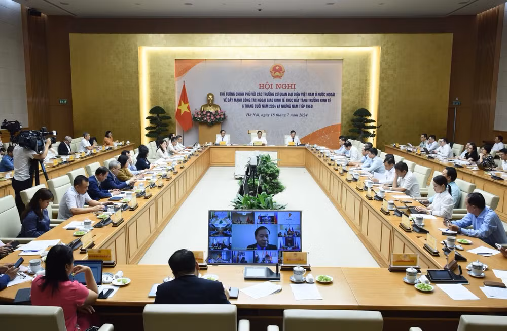 Quang cảnh hội nghị. (Ảnh: TRẦN HẢI)