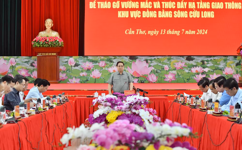 Quang cảnh buổi làm việc (Ảnh: Thanh Giang).