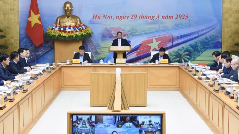 Quang cảnh cuộc họp. (Ảnh: TRẦN HẢI)