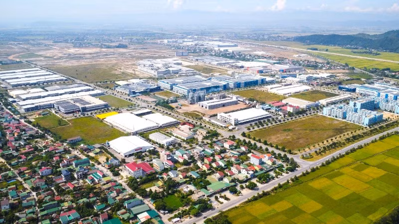 Tỷ lệ lấp đầy Khu công nghiệp VSIP Nghệ An đạt hơn 90%.