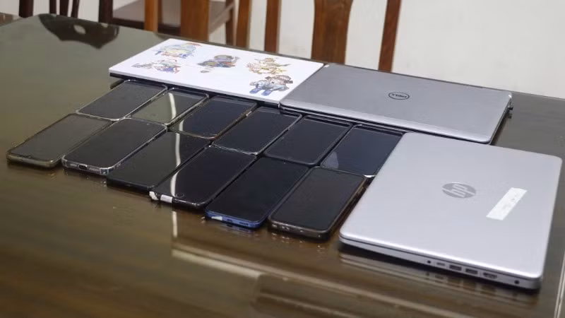 Công an Nghệ An triệt xóa ổ nhóm rửa tiền và đánh bạc xuyên quốc gia ảnh 3