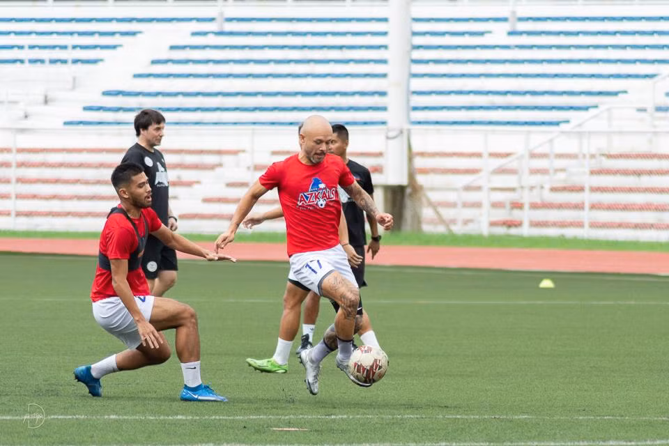 Lão tướng Stephan Markus Schrock.