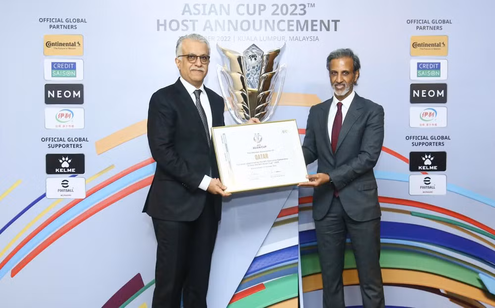Qatar được AFC trao quyền đăng cai Vòng chung kết Asian Cup 2023. (Ảnh: AFC)