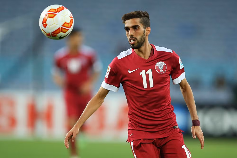 Đội trưởng Hassan Al-Haydos của đội tuyển quốc gia Qatar. (Ảnh: QFA)