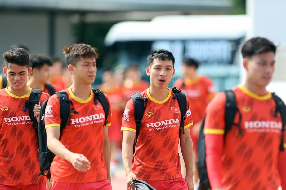 Đội tuyển Việt Nam "lên dây cót" cho chiến dịch AFF Cup cuối năm nay. (Ảnh: VFF)