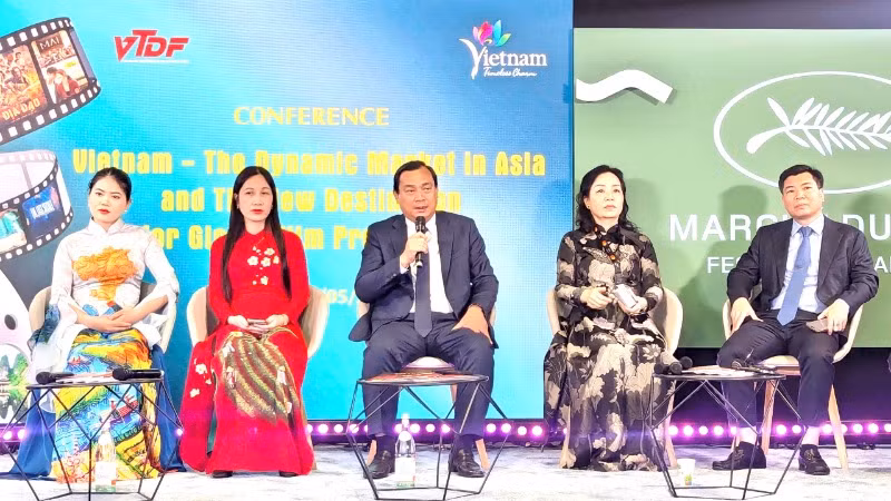 Cục Du lịch quốc gia Việt Nam tổ chức hội thảo “Việt Nam - Thị trường năng động châu Á và điểm đến mới cho các đoàn làm phim quốc tế”. (Ảnh: Trung tâm thông tin du lịch)