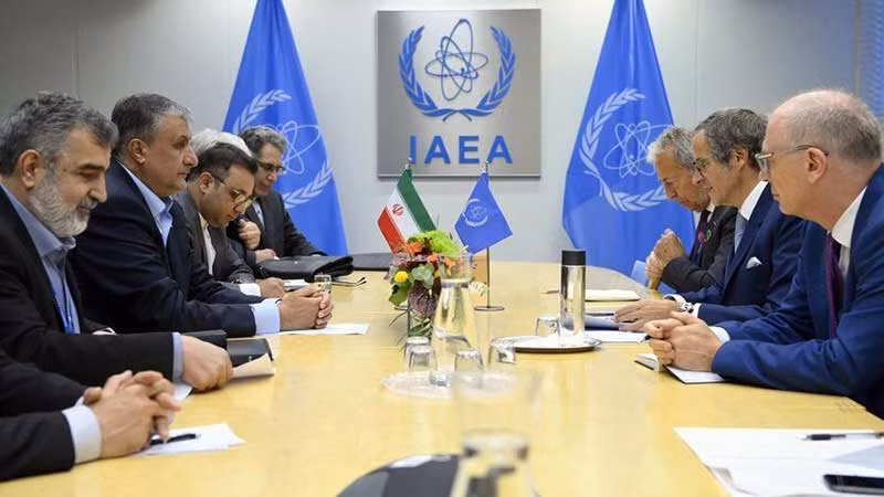 Cuộc họp của các quan chức Iran và IAEA.