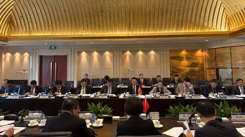 Đoàn công tác của Bộ Nông nghiệp và Môi trường sang làm việc với Tổng cục Hải quan Trung Quốc.