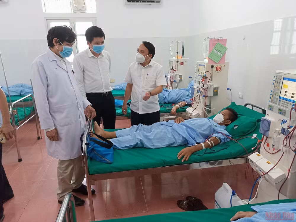 Khai trương đơn nguyên thận nhân tạo tại Bệnh viện Đa khoa Khu vực Tây Nam Nghệ An -0