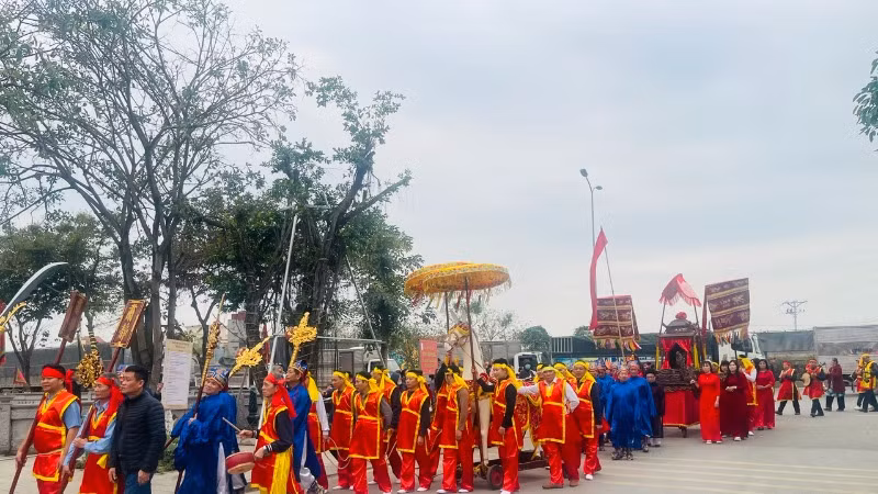 Lê hội đền, chùa bà Tấm năm 2025 diễn ra từ ngày 16 đến 21/2 năm Ất Tỵ.