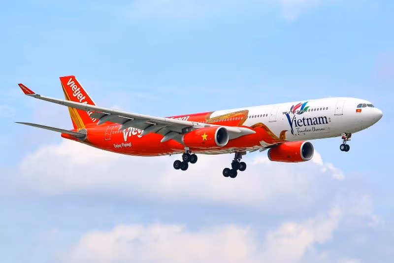 Bay Angkor, Thượng Hải, Xiêm Riệp, Jakarta từ 0 đồng cùng Vietjet