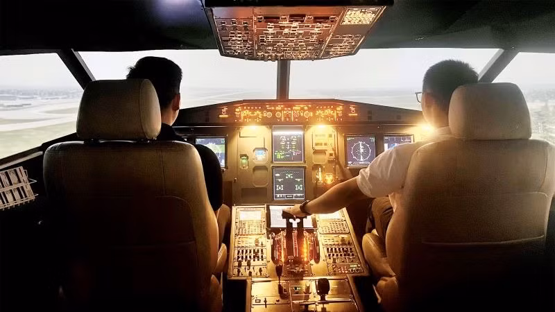 Cục Hàng không Việt Nam yêu cầu các hãng hàng không tăng cường nội dung huấn luyện trong buồng lái mô phỏng (simulator). Cục Hàng không Việt Nam yêu cầu các hãng hàng không tăng cường nội dung huấn luyện trong buồng lái mô phỏng (simulator).