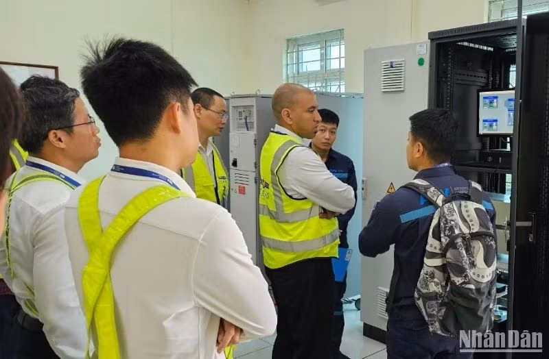 Thanh tra ICAO thực hiện đánh giá trực tiếp tại Cảng hàng không quốc tế Nội Bài.