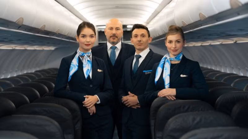 Trên chuyến bay, hành khách được phục vụ bởi đội ngũ tiếp viên của Vietnam Airlines và tiếp viên quốc tế, với chất lượng dịch vụ theo tiêu chuẩn của hãng.
