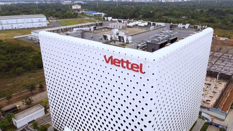 Trung tâm dữ liệu Viettel tại Hòa Lạc (Hà Nội). Trung tâm dữ liệu Viettel tại Hòa Lạc (Hà Nội).