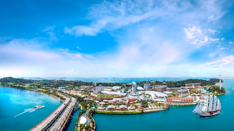 Đảo Sentosa (Singapore).