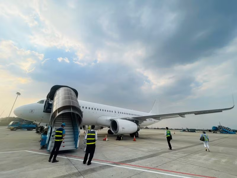 Vietnam Airlines bổ sung máy bay Airbus A320 phục vụ cao điểm Tết Giáp Thìn 2024.