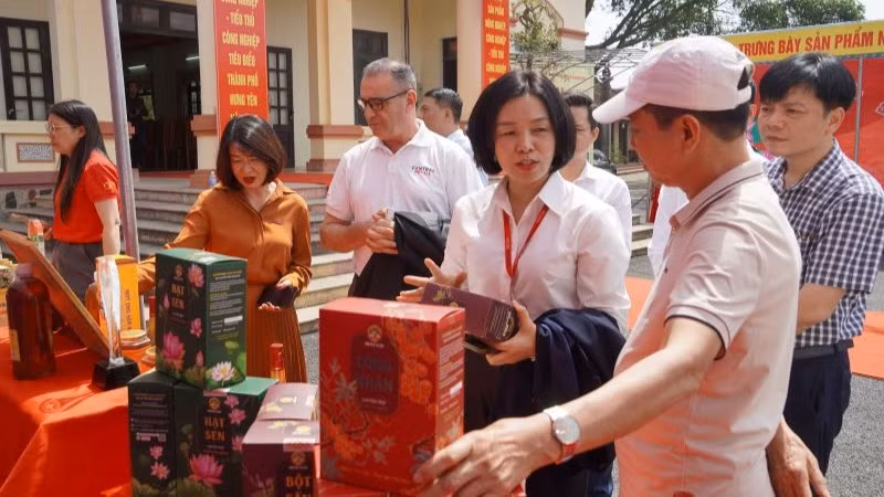 Sản phẩm mật ong hoa nhãn, long nhãn của tỉnh Hưng Yên có nhiều cơ hội được bày bán trong kênh bán lẻ hiện đại của Central Retail Việt Nam. Sản phẩm mật ong hoa nhãn, long nhãn của tỉnh Hưng Yên có nhiều cơ hội được bày bán trong kênh bán lẻ hiện đại của Central Retail Việt Nam.