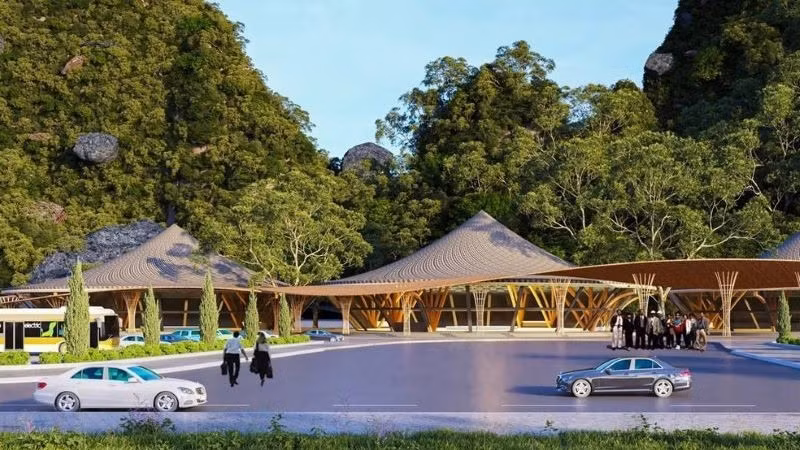 Phối cảnh trạm dừng nghỉ trên tuyến cao tốc Đồng Đăng-Trà Lĩnh đang được đầu tư. Phối cảnh trạm dừng nghỉ trên tuyến cao tốc Đồng Đăng-Trà Lĩnh đang được đầu tư.