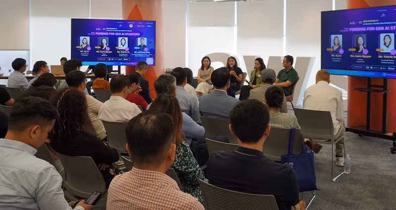 Quang cảnh tọa đàm Lĩnh vực trí tuệ nhân tạo: Đầu tư và xu hướng thị trường Việt Nam.