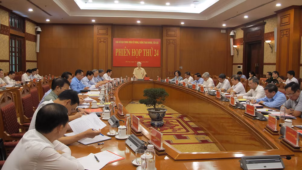 Quang cảnh phiên họp.