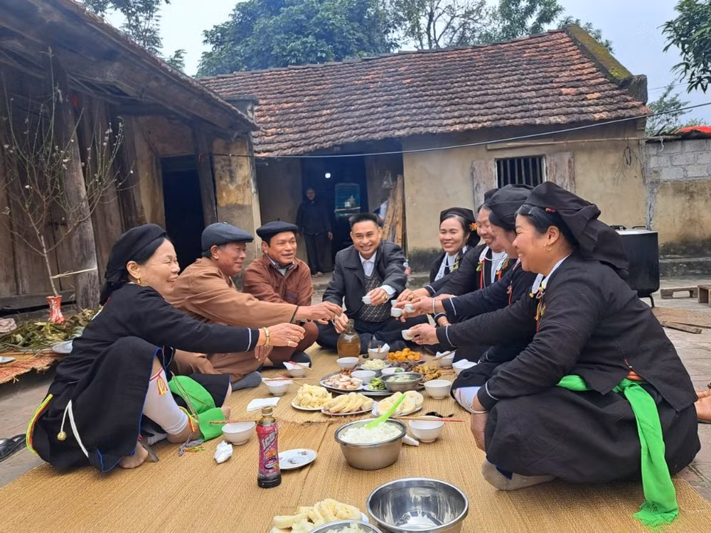 Ngày Tết của đồng bào dân tộc Sán Dìu.