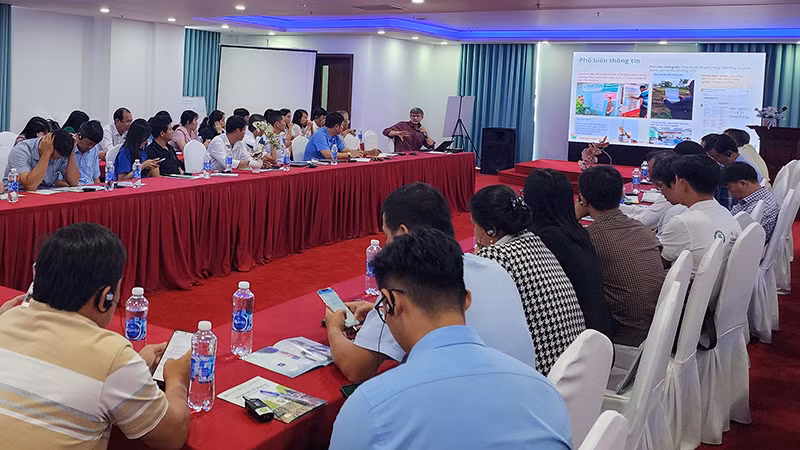 Quang cảnh tọa đàm. (Ảnh: Ban tổ chức) Quang cảnh tọa đàm. (Ảnh: Ban tổ chức)