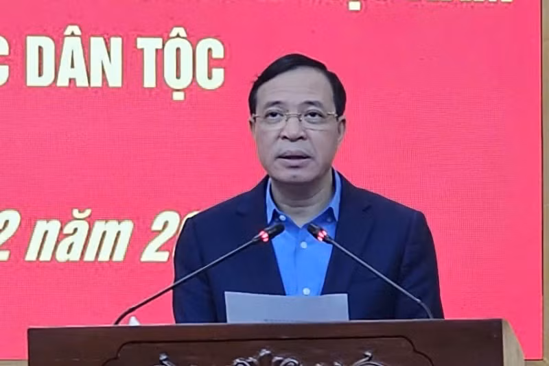Lãnh đạo tỉnh Thanh Hóa phát biểu tại hội nghị.