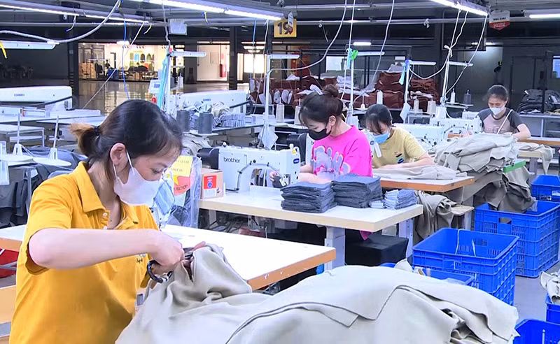 Doanh nghiệp may công nghiệp thu hút, tạo việc làm, thu nhập cho lao động tỉnh Thanh Hóa.