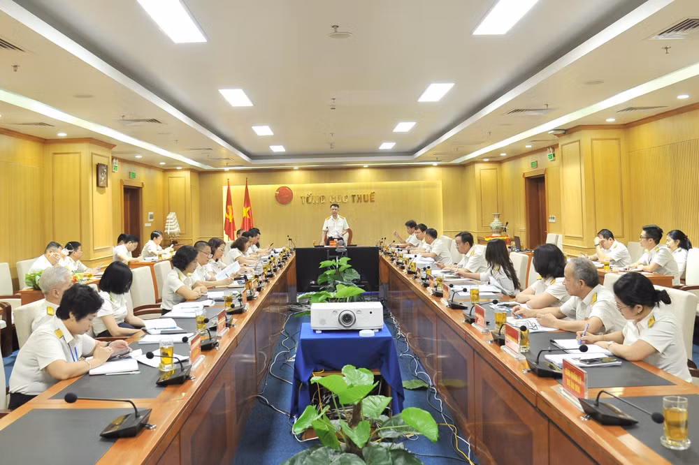Hội nghị giao ban Tổng cục Thuế đánh giá tình hình thực hiện chương trình công tác thuế tháng 4, kế hoạch triển khai nhiệm vụ và chương trình công tác thuế tháng 5 năm 2024