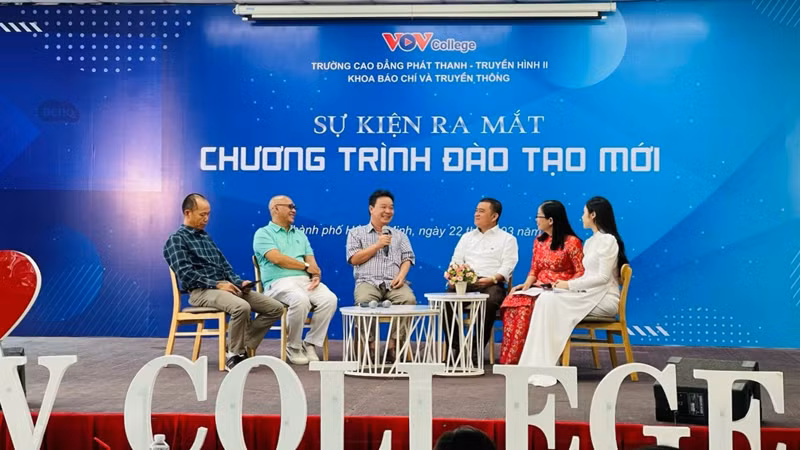 Trường cao đẳng Phát thanh-Truyền hình 2 ra mắt chương trình đào tạo mới.