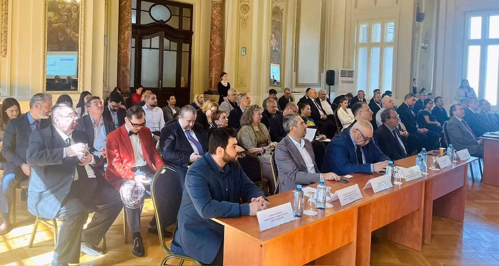 Sự kiện thu hút sự tham gia của đại diện nhiều doanh nghiệp Romania. (Ảnh: Đại sứ quán Việt Nam tại Romania)